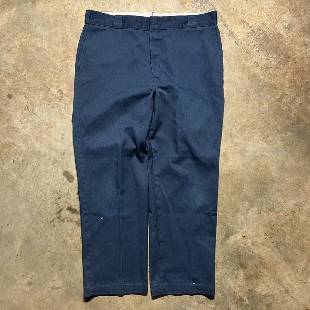 Vintage 70s Dickies Talon Blue Workwear Pants 40x29